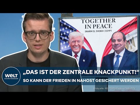 ISRAEL: "Ziel, dass Trump involviert bleibt!" - Deal mit Hamas bleibt zentrale Herausforderung!