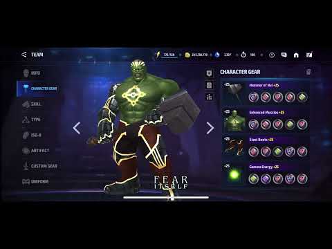 Mff level 80 Hulk Fear Itself against Mephisto stage 1 (9% penetration)
