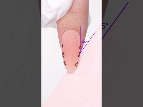 #nailtech 💅Step Guide to Achieve the Perfect Almond Nail Shape #nailtutorial #foryou