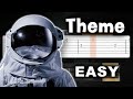 Interstellar - Main Theme (Hans Zimmer) - EASY Guitar tutorial (TAB AND CHORDS)