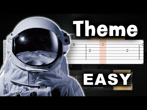 Interstellar - Main Theme (Hans Zimmer) - EASY Guitar tutorial (TAB AND CHORDS)
