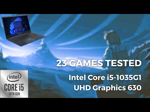 Intel Core i5-1035G1 | Intel UHD Graphics (630) | 23 Spiele getestet (02/2023)