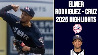 ELMER RODRIGUEZ-CRUZ 2025 HIGHLIGHTS (YANKEE PITCHING PROSPECT)