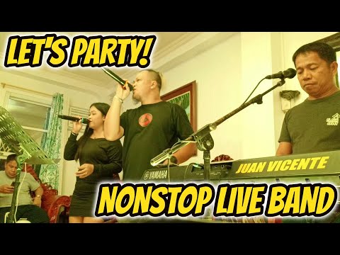 LET'S PARTY | NONSTOP LIVE BAND DISCO CHA - CHA NONSTOP | JOY, RAMBO & DAN FT. ZALDY MINI SOUND