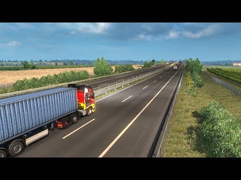 ETS2 Italia DLC Bari - Pescara Gameplay