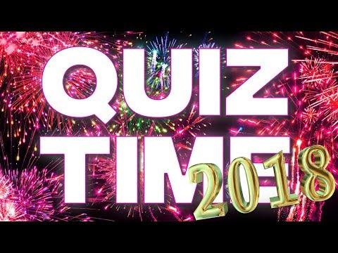 Big Fat QUIZTIME of the Year!