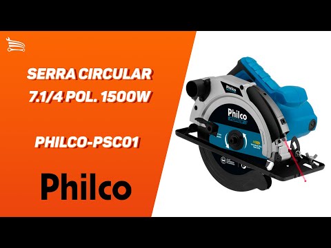 Serra Circular PSC01 7.1/4 Pol. 1500W  - Video