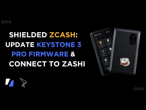 Keystone X Zashi Tutorial