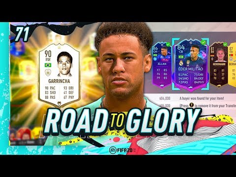 FIFA 20 ROAD TO GLORY #71 - ICON GARRINCHA!!