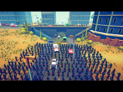 CAN 150x REBEL CAPTURE ARMY CITY? - Totally Accurate Battle Simulator TABS