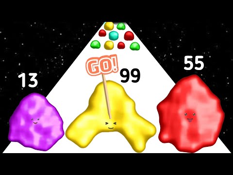 Slime Rush Gameplay - All Levels Part 01