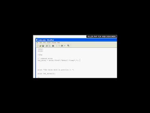 Php Basics Array Basics Part 1
