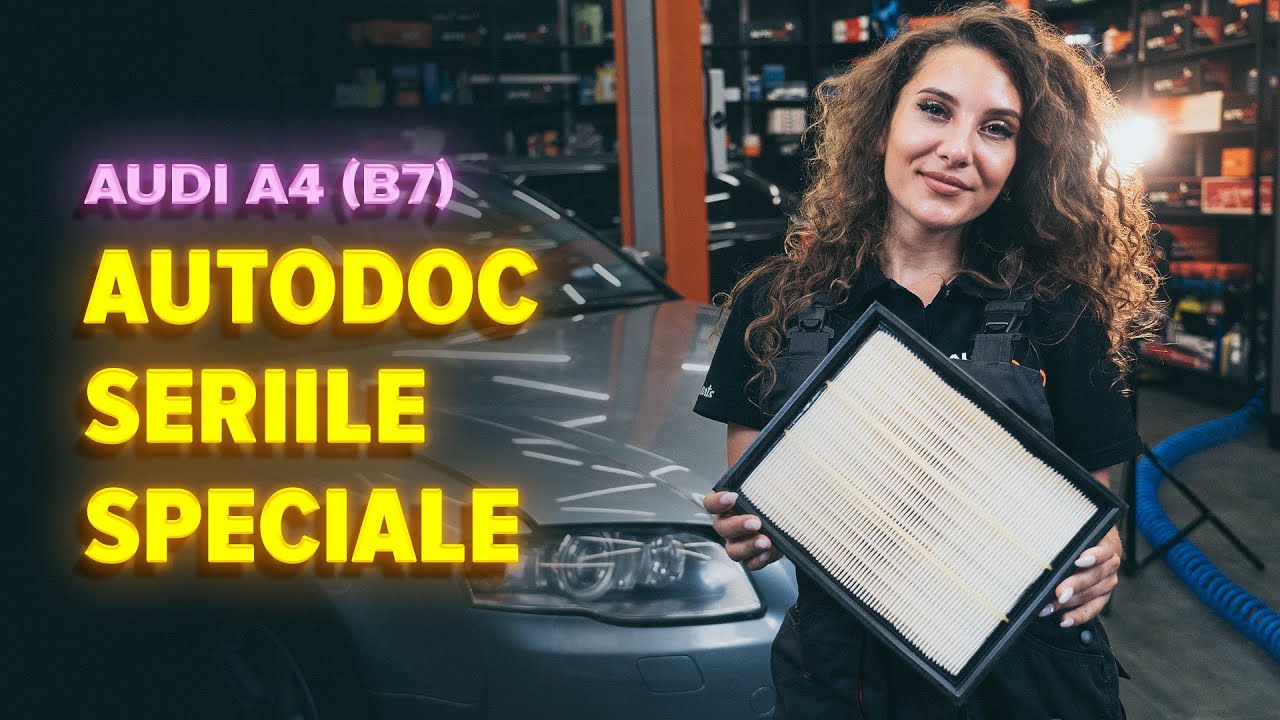 Cum să schimbați: filtru aer la Audi A4 B7 | Ghid de înlocuire