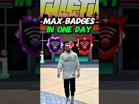MAX BADGES IN ONE DAY #nba2k #2kcommunity #2k26 #nba2k26