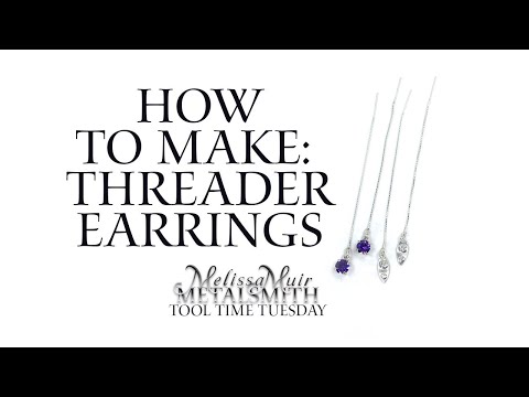 YouTube video about Discover Elegant Threader Earrings by Zoë Chicco