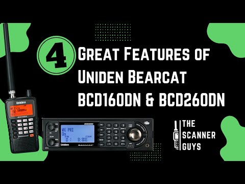 4 Great Features of Uniden Bearcat BCD160DN & BCD260DN | The Scanner Guys