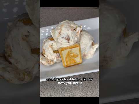 PEACH COBBLER ICECREAM 🍑🥵🤤#peach #cobbler #icecream #music