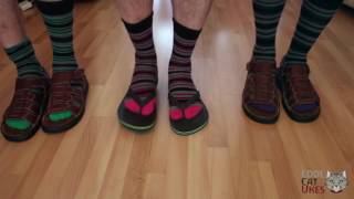 Flip Flops & Stripey Socks