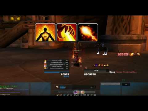 Quick Guide lvl 80 fire Mage dps Rotation + Dps Tips