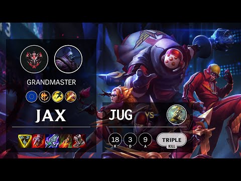 Jax Jungle vs Master Yi - EUW Grandmaster Patch 10.23