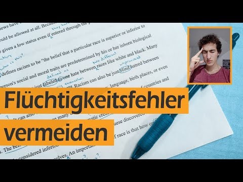 Nie wieder Flüchtigkeitsfehler in Klausuren machen | Leo Eckl