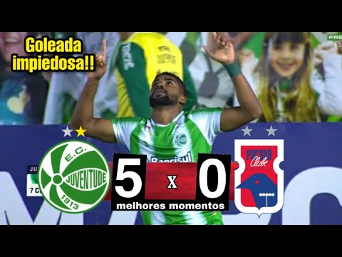 CHOCOLATE VERDE | JUVENTUDE 5 X 0 PARANÁ - MELHORES MOMENTOS HD | BRASILEIRÃO SERIE B