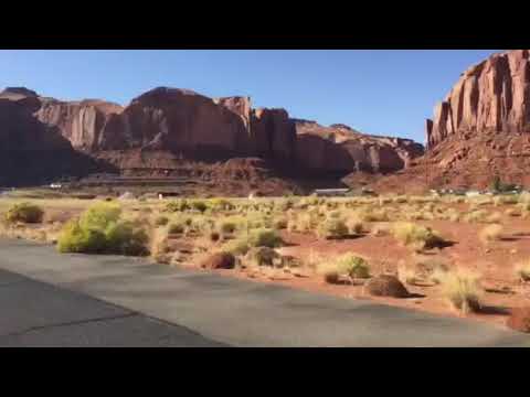 Landing at Monument Valley UT25 Page Fly In