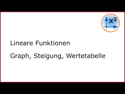 Lineare Funktionen 1