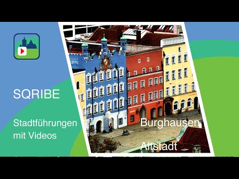 Altstadt von Burghausen -  wie aus einem altdeutschen Gemälde