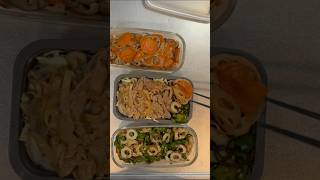 #お弁当 #お弁当記録 #旦那弁当 #作り置き #お弁当詰め方