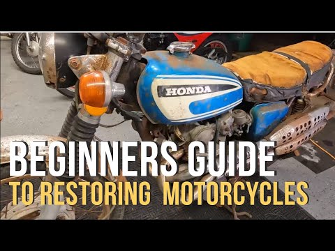 Beginners Guide to Restoring Vintage Motorcycles #motorcyclerewind #vintagemotorcycles