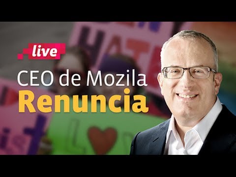 Renuncia del CEO de Mozilla