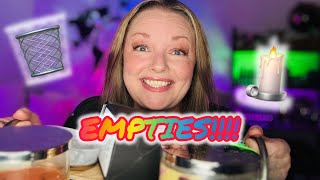 CANDLE & WAX MELT EMPTIES #waxmelts #candles #empties