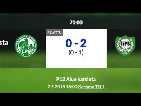 P12 Alue karsinta: LPS/musta - TiPS/Akatemia 1 2.5.2018