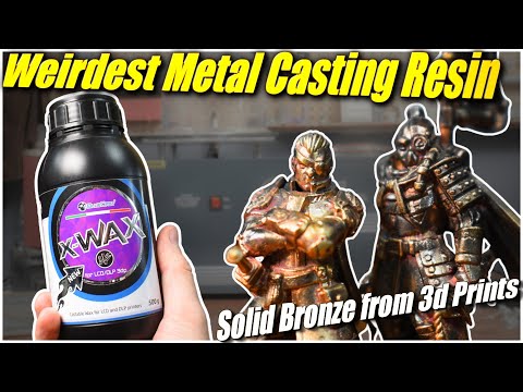 The WEIRDEST Investment Casting Resin | Bluecast X-Wax