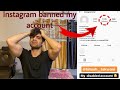 Instagram banned my account @ 117k | How to Recover | Disabled account | Here’s what i did
