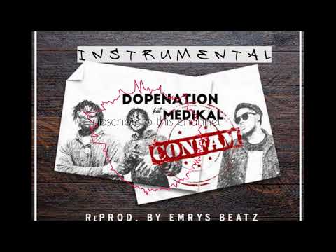 Dope Nation ft. Medikal - Confam instrumental(Reprod. By Emrys Beatz)