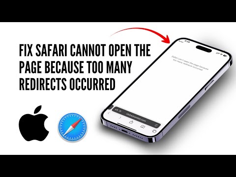 How to Fix Safari Cannot Open the Page Because too Many Redirects Occurred