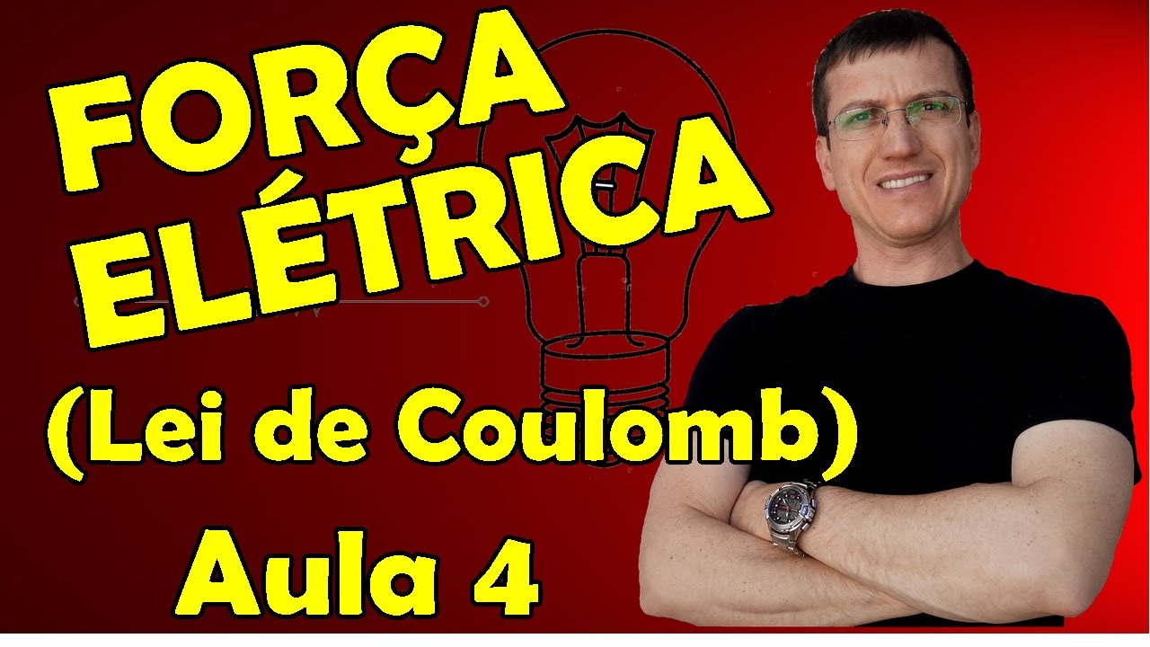 FORÇA ELÉTRICA (LEI DE COULOMB) - ELETROSTÁTICA - AULA 4 - Prof.  Marcelo Boaro