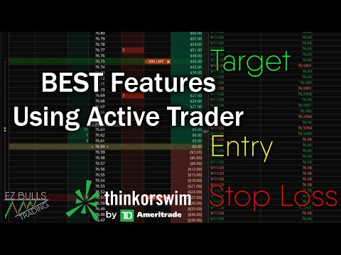 Diese Active Trader-Funktionen MÜSSEN Sie kennen | OCO, Stop Loss | ThinkOrSwim