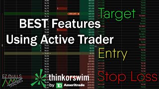 MUST know these Active Trader Features | OCO, Stop Loss | ThinkOrSwim