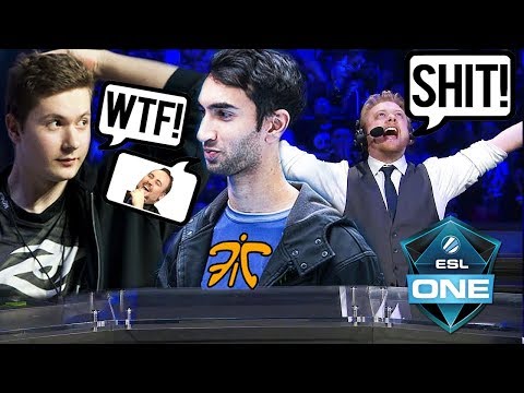 SECRET vs FNATIC - WTF JUST HAPPENED?! - EPIC DOTA 2 - ESL Katowice Major
