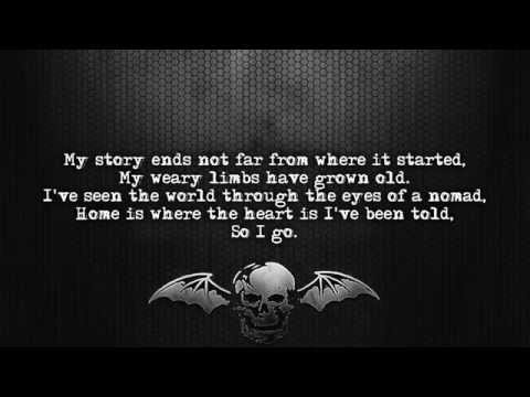 Avenged Sevenfold - Coming Home [Lyrics on screen] [Full HD]