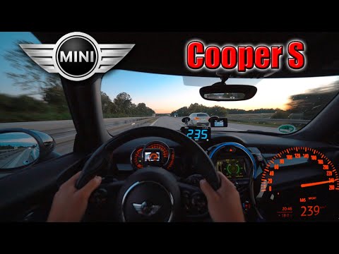 Mini Cooper S | 0-240 km/h | TOP SPEED and Acceleration TEST✔