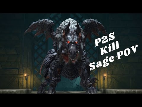 FFXIV Pandæmonium Savage - P2S First Kill Sage pov