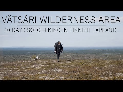 LÄPI VÄTSÄRIN YLÄNGÖN JA KALDOAIVIN ERÄMAAN || Keskikesän yksinvaellus | OSA 1/2 - VÄTSÄRI [ENG SUB]