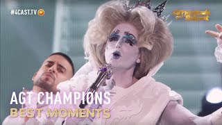 Prince Poppycock is serving extravagant elegance!! Watch him perform &quot;Edge of Glory&quot; by Lady Gaga