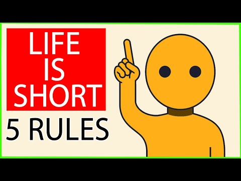 LIFE IS SHORT: 5 Rules for Living Wisely | English Podcast BenBlog