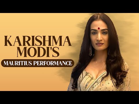 Mauritius Rhythms: Karishma Modi's Mesmerizing Dance Performance!