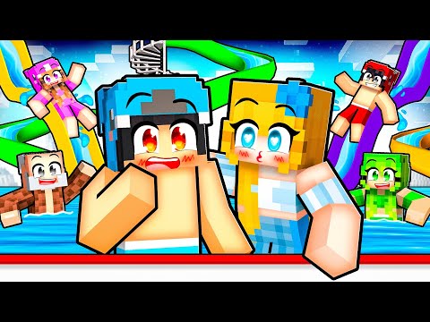 Having a Omz & Crystal VACATION in Minecraft!